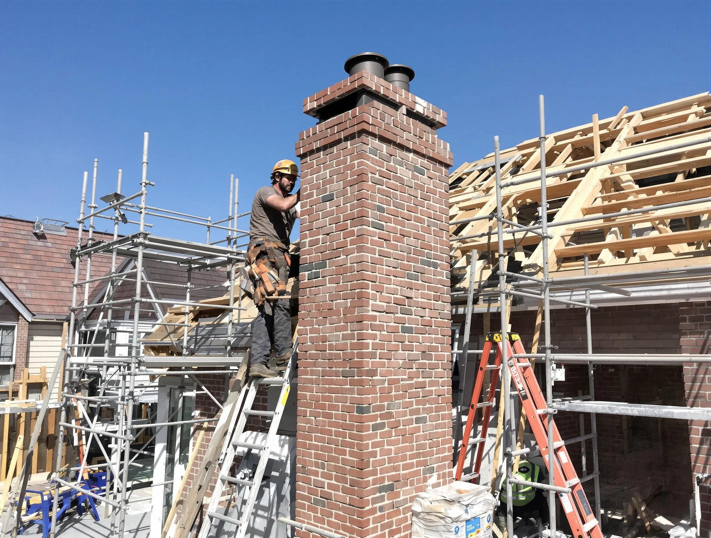 New chimney installation completed by Scotch Plains Chimney Sweep in Scotch Plains, NJ